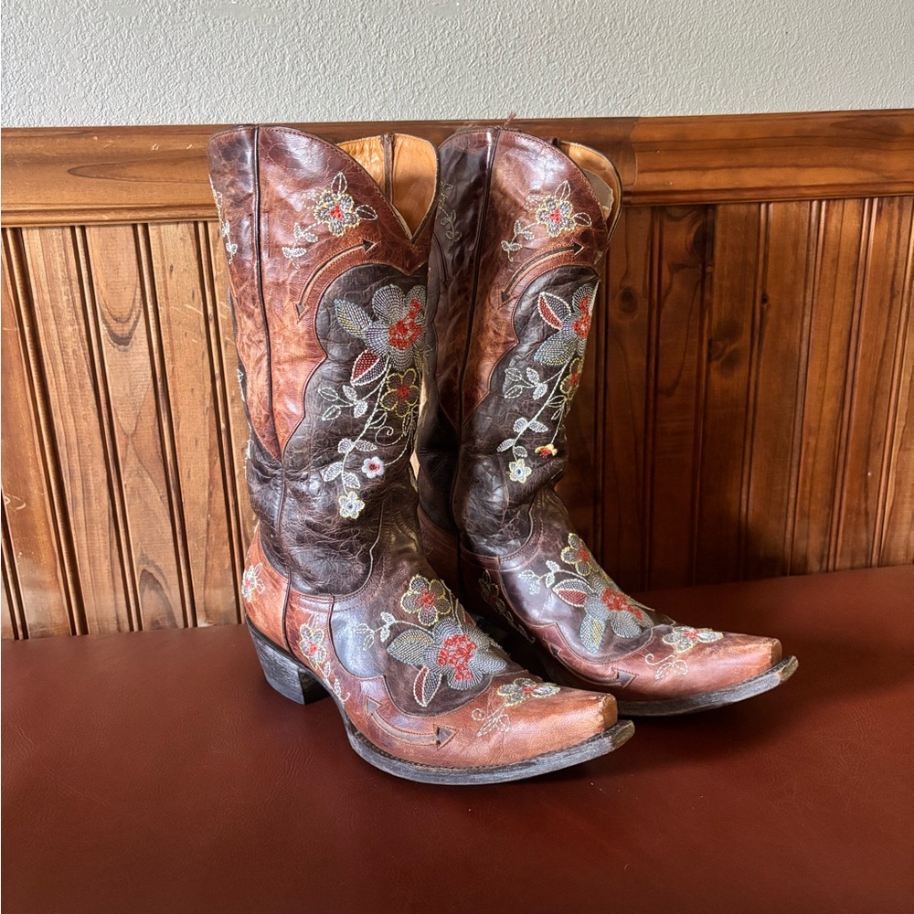 Old Gringo Tan Leather Boots